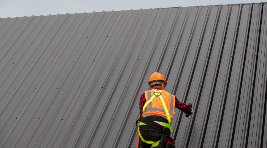 Professional metal roof installation services in Victor, CA